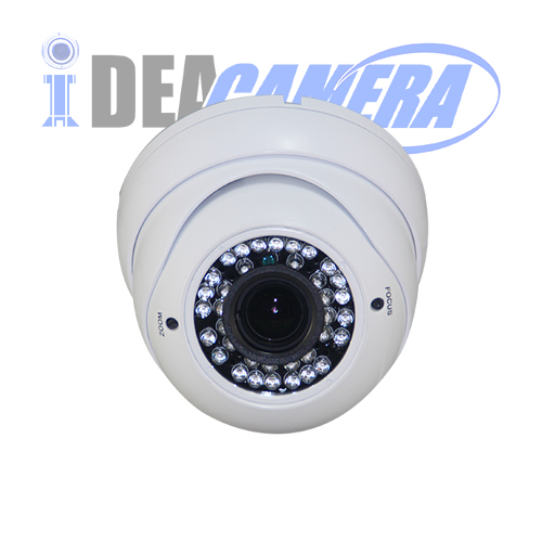 4Megapixels IR Dome HD AHD Camera with 5MP 2.8-12mmm Lens