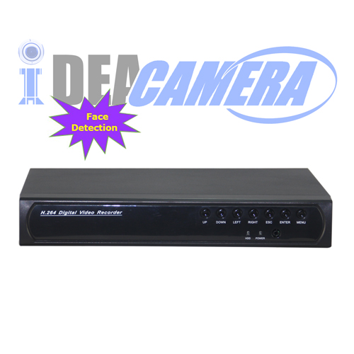 16CH 1080N HD 5IN1 Hybrid DVR with Face Detection,1 SATA HDD