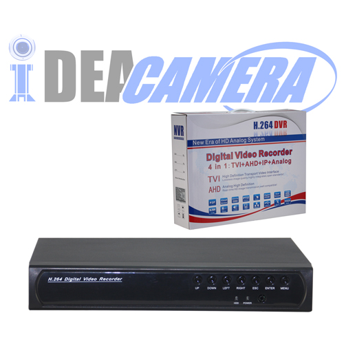 16CH 1080P 5IN1 Hybrid DVR with 1CH Face Detection,VSS Mobile App