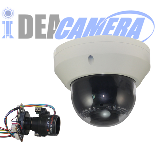 4MP IR Dome Auto Focus IP Camera,Motorized 2.8mm~12mm lens,VSS Mobile App,POE Optional