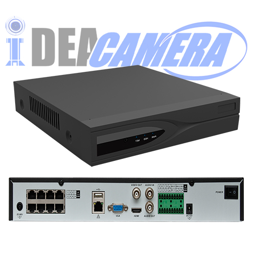 16CH H.265 NVR with 8ports POE,Max 6MP,VSS Mobile App,16CH playback,Cloud storage