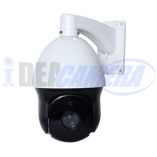 4MP 6Inch IP PTZ High Speed Dome Camera with wiper, P6SLite APP, Low temperature, 18X Optical Zoom Lens, P2P, Waterproof IP66.