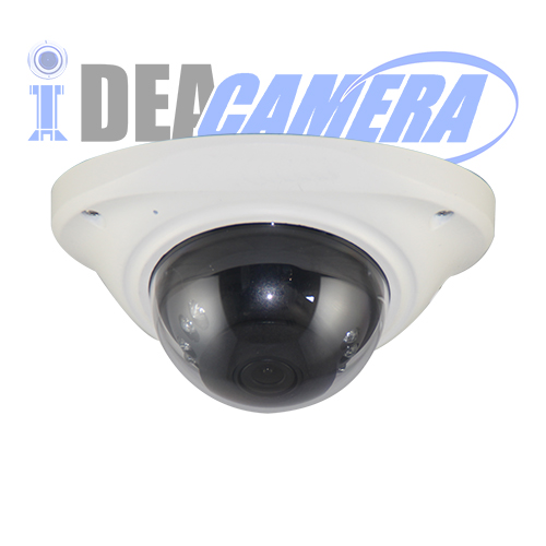 4MP IR Metal Dome HD IP Camera, 3MP HD Fixed Lens with IR CUT, Internal POE, VSS Mobile APP.
