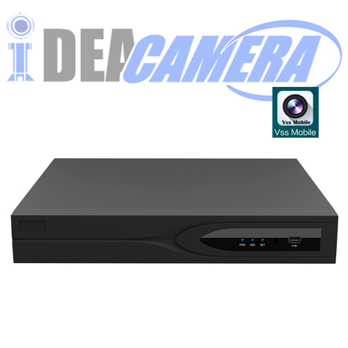 16CH H.264 HD 5IN1 Hybrid DVR with 2CH Face Detection, P2P, VSS Mobile App.