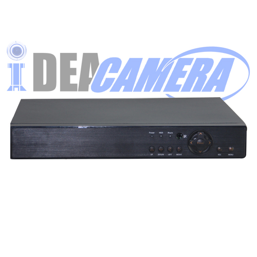 16CH H.265 5MP HD Hybrid DVR, IP/TVI/CVI/AHD/960H 5IN1, 16CH Playback, XMEYE Mobile App.