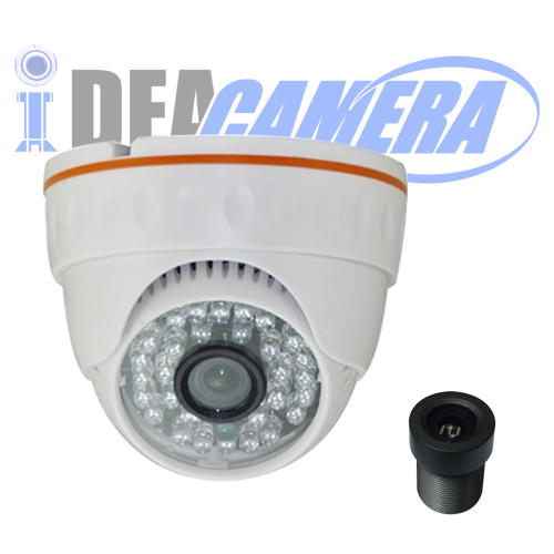 5MP Plastic IR Dome AHD Camera with 5MP 3.6mm Fixed Lens, Low illumination, UTC Control, AHD/CVI/TVI/CVBS 4-in-1