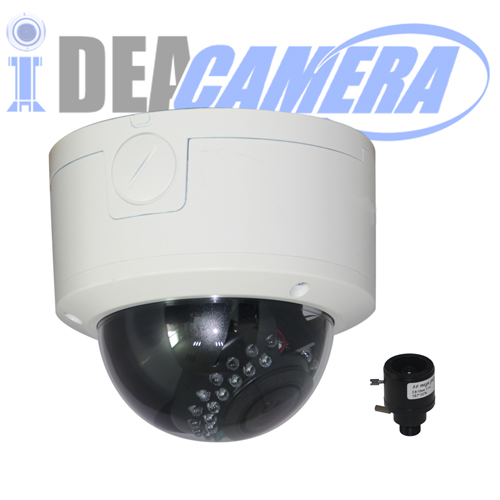 5Mp dome ip camera with audio,poe power,weatherproof,vss mobile app,2592*1944@20fps,face detection,p2p.