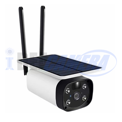2MP Solar 4g Bullet Camera for Europe, Tuya Cloud APP, Low-power consumption, Two-way voice, Human Detection, Strom 4G Signal.